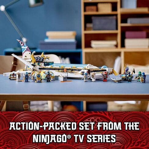 LEGO Ninjago Hydro Bounty 71756 Building Toy Set for Kids, Boys, and Girls Ages 9+ (1,159 Pieces) in Saudi Arabia