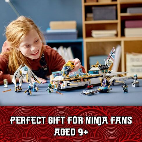 LEGO Ninjago Hydro Bounty 71756 Building Toy Set for Kids, Boys, and Girls Ages 9+ (1,159 Pieces) in Saudi Arabia
