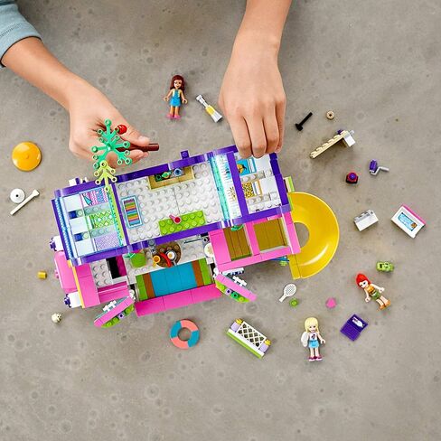 LEGO Friends Friendship Bus 41395 Heartlake City Toy Playset Building Kit Promotes Hours of Creative Play (778 Pieces) in Saudi Arabia