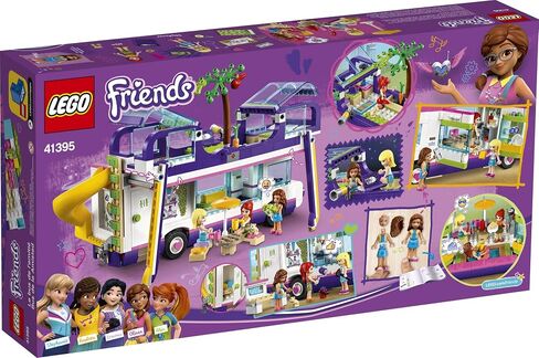 LEGO Friends Friendship Bus 41395 Heartlake City Toy Playset Building Kit Promotes Hours of Creative Play (778 Pieces) in Saudi Arabia