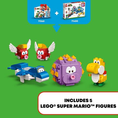 LEGO Super Mario Big Urchin Beach Ride Expansion Set 71400 Building Kit; Collectible Toy for Kids Aged 7 and up (536 Pieces) in Saudi Arabia