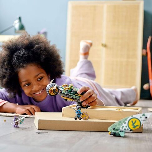 LEGO NINJAGO Lloyd’s Jungle Chopper Bike 71745 Building Kit; Ninja Bike Toy Featuring NINJAGO Lloyd and NYA Minifigures, New 2021 (183 Pieces); Top Toy for Kids Who Love Action-Packed Creative Play in Saudi Arabia