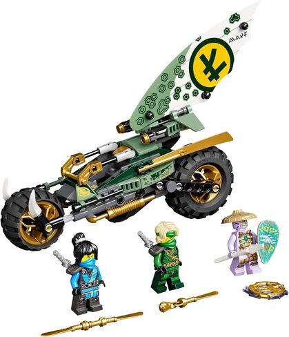 LEGO NINJAGO Lloyd’s Jungle Chopper Bike 71745 Building Kit; Ninja Bike Toy Featuring NINJAGO Lloyd and NYA Minifigures, New 2021 (183 Pieces); Top Toy for Kids Who Love Action-Packed Creative Play in Saudi Arabia