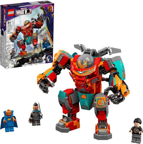 LEGO Marvel Tony Stark’s Sakaarian Iron Man 76194 Building Kit; Great Gift for Young Super Heroes Aged 8+; New 2021 (369 Pieces) in Saudi Arabia
