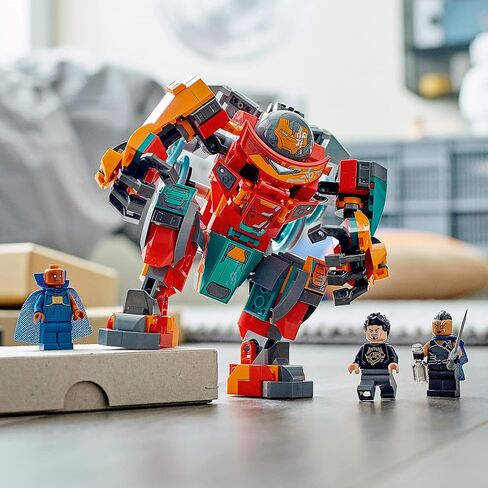 LEGO Marvel Tony Stark’s Sakaarian Iron Man 76194 Building Kit; Great Gift for Young Super Heroes Aged 8+; New 2021 (369 Pieces) in Saudi Arabia