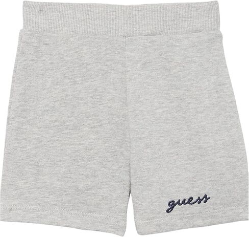 تي شيرت GUESS للأولاد الرضع من القطن العضوي مخطط بجيب الدب مع شورت تيري فرنسي مجموعة من قطعتين (مجموعة من قطعتين) in Kuwait