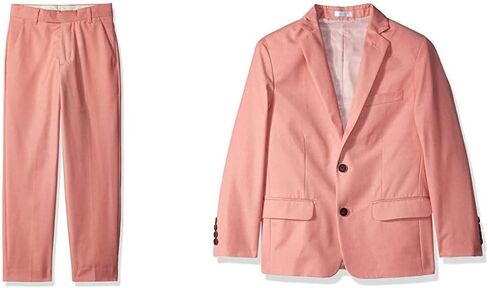 Calvin Klein Boys' Flat Front Dress Pant and Blazer Jacket in Kuwait
