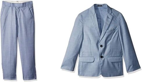 Calvin Klein Boys' Flat Front Dress Pant and Blazer Jacket in Kuwait