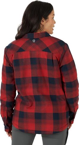 ATG by Wrangler Women's Sherpa Lined Flannel Shirt in Saudi Arabia