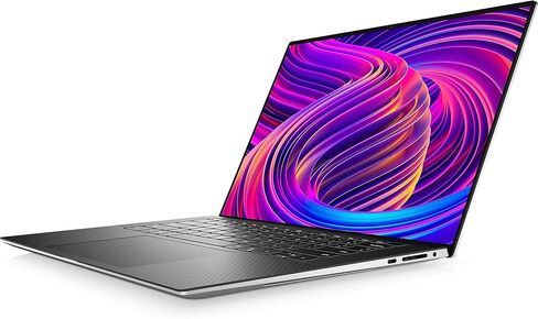 Dell XPS 15 9510 15.6" Notebook - Full HD Plus - 1920 x 1200 - Intel Core i7 11th Gen i7-11800H Octa-core (8 Core) - 16 GB RAM - 512 GB SSD - Platinum Silver, Black in Saudi Arabia