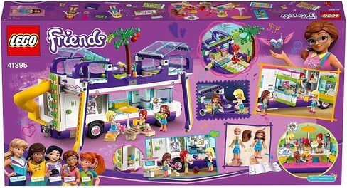 LEGO 41395 Friends Friendship Bus Toy with Swimming Pool and Slide, Summer Holiday Playsets for 8+ Year Old in Saudi Arabia