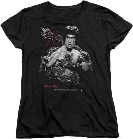 Womens: Bruce Lee - The Dragon Ladies T-Shirt Size S in Saudi Arabia