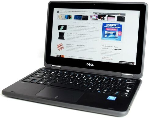 Dell Latitude 3189 Intel Celeron N3350 X2 1.1GHz 4GB 64GB 11.6" Touch, Black (Renewed) in Saudi Arabia