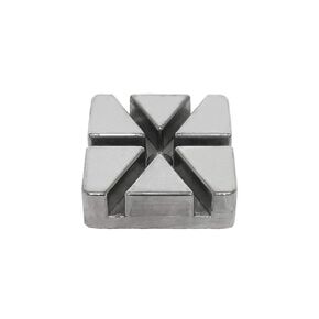 مجموعة Thunder Group IRFFC004W كتلة دافعة إسفينية، 6 أسافين، لقطاعة البطاطس المقلية الفرنسية، حزمة من 6 قطع in Kuwait