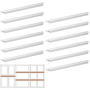 Zonon 12 Pcs Stainless Steel Adaptor Bar 12.8" Long Food Bar Divider Bar Metal Steam Table Adapter Bar for Hotel Restaurant Catering Home Commercial Food Service Accessories in Saudi Arabia