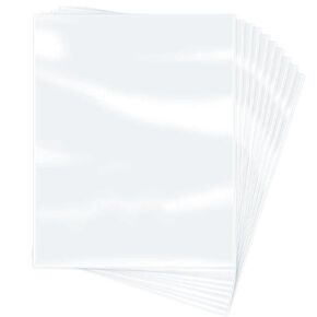 أكياس تغليف قابلة للانكماش الحراري مقاس 10 × 13 بوصة 100 قطعة، بلاستيك فيلم PVC شفاف، للكتب والأحذية والتغليف والهدايا والمشروعات التي تصنعها بنفسك من Mujoony in Kuwait