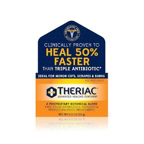 Theriac Advanced Manuka Honey Healing Ointment – Naturally Heals 50% Faster Than Triple Antibiotic/Ideal for Minor Cuts, Scrapes, and Burns / (0.5 Oz) in Saudi Arabia
