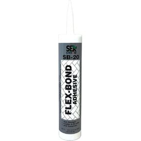 سيك ،Surebond SB-20 Flexbond T Silyl-find Polyether (Hybrid) Elastomer ،1/8 بوصة ،رمادي in Kuwait