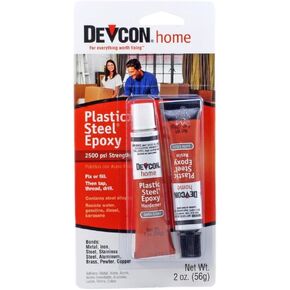 Devcon 52345 Plastic Steel Epoxy - 1 oz. 2-Part Tube
