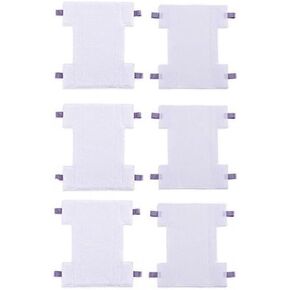 Synonymous compatible Shark replacement pads for use with Shark hard floor attachment, Compatible with microfiber Shark dust away pad p200w (6 Pack) in Saudi Arabia