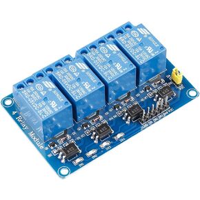 SunFounder 2 Channel DC 5V Relay Module with Optocoupler Low Level Trigger Expansion Board Compatible with Arduino R3 MEGA 2560 1280 DSP ARM PIC AVR STM32 Raspberry Pi in Saudi Arabia