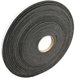 Medium Density Foam Rubber, PSA one side, EPDM BLEND, 1/4" thick x 1/2" wide x 50 feet long, “DIY" Gasket Material, QTY: 1 in Saudi Arabia