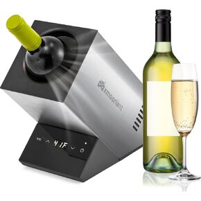 Mxmoonant Electric Wine Constant Chiller, 41°F-64°F Adjustable Constant Temperature Bottle Cooler, Slow Cooling for Wine, Champagne in Kuwait