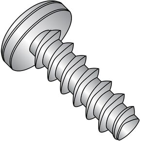برغي دوران من الفولاذ المقاوم للصدأ 410 للبلاستيك، طلاء نهائي متوهج، رأس Pan Head، محرك Phillips، مقاس الخيط #6-19، طوله 2 سم (عبوة من 25 قطعة) in Kuwait