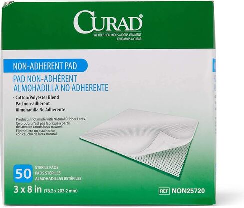 Curad Sterile Non-Adherent Pad, 3x8 (Pack of 50) in Saudi Arabia