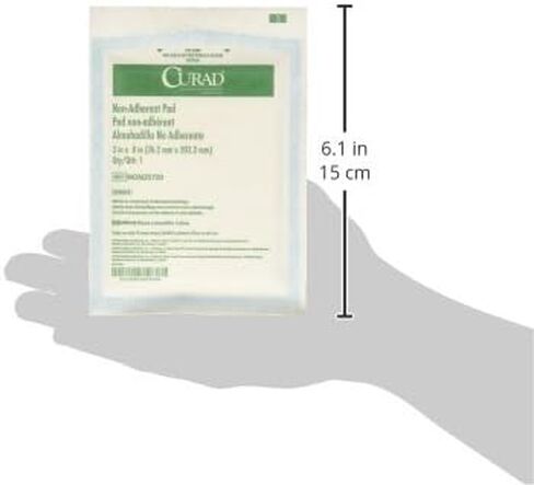 Curad Sterile Non-Adherent Pad, 3x8 (Pack of 50) in Saudi Arabia