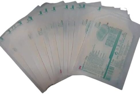 3M Tegaderm Transparent Dressing with Label 4" x 4 3/4" (10 x 12 cm) 25 per Box #1626W (25 Box) in Saudi Arabia