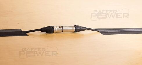 شريط Gaffer من الدرجة الاحترافية الحقيقية في الولايات المتحدة الأمريكية من Gaffer Power، صنع في الولايات المتحدة الأمريكية، شريط Gaffer شديد التحمل، غير عاكس، متعدد الأغراض. 2 بوصة × 30 ياردة، أسود in Kuwait