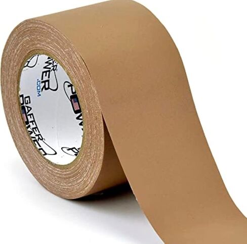 Gaffer Power Real Professional Premium Grade Gaffer Tape Made in The USA - Heavy Duty Gaffers Tape - Non-Reflective - Multipurpose - Better Than Duct Tape! 3 Inch X 30 Yards - Black in Kuwait