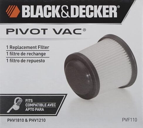 فلتر مكنسة يدوية من بلاك اند ديكر لموديل PHV1810 فاك (PVF110) in Saudi Arabia