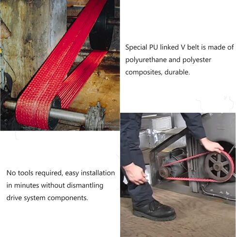 4FT Power Twist V-Belt 1/2-Inch x 4 Feet A Type,Adjustable Link V - Belt Type A Perfect for Lathes, Drill Press, Table Saws and Other Woodworking Tools in Saudi Arabia