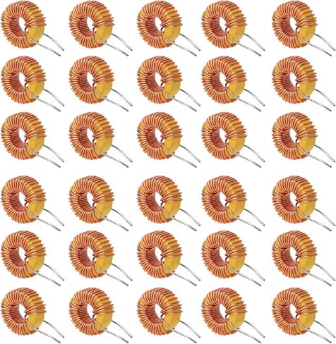 Fafeicy 30 قطعة سلك مغو حلقي، ملف نحاسي للوحة دوائر PCB 5026 47UH 3A المستخدمة في لوحات دوائر PCB in Kuwait