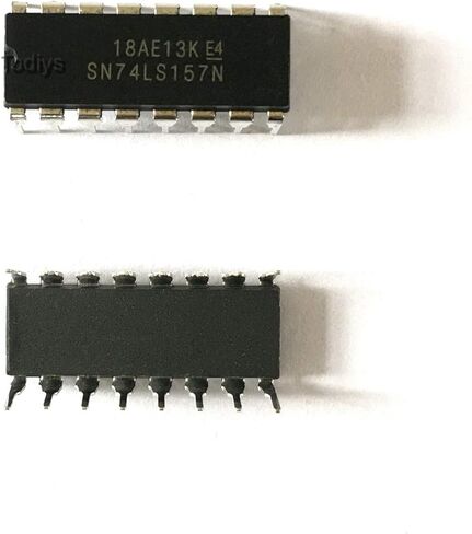 Todiys جديد 15 قطعة ل 74LS157 74LS157N SN74LS157N HD74LS157P DM74LS157N 74LS157PC DIP-16 رباعية 2-الإدخال معدد IC SN74LS157 in Kuwait