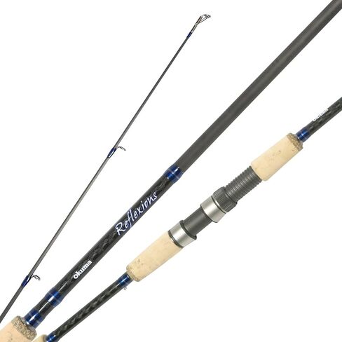 Okuma Reflexion b Series 24 طن كربون فارغ UFR طرف خفيف الوزن قضيب مياه طازجة، RX-S-691Mb، أسود in Kuwait