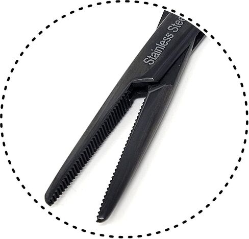 Mosquito Hemostat Locking Forceps 5" Straight with Full Serrated Jaws Ideal for Clamping, Fishing, Firefighters Nurses Doctors + More (Full Gold) in Kuwait