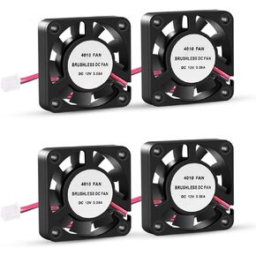 4 Pack USB Brushless Cooling Fan 40mm High Performance DC 5V Speed 4200 RPM for Small Appliances Series Replacement For Desktop in Saudi Arabia