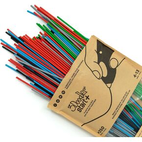 3Doodler Start 3D Printing Filament Refill Bag (x250 Strands, Over 1250 ft. of Extruded Plastic) - Fire & Ice in Kuwait