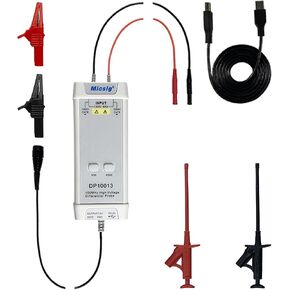Micsig DP10013 Differential High Voltage Probe, 1300V 100MHz 3.5ns Rise Time 50X/500X Attenuation Rate, Tektronix P5200A P5205A P5210A in Saudi Arabia