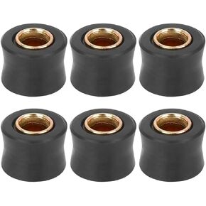 6pcs Motorcycle 10mm Inner Diameter Rear Shock Absorber Cushion Rubber Ring Shock Absorber Bushing in Saudi Arabia
