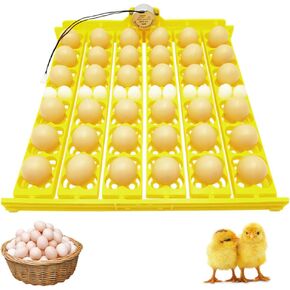 جهاز تقليب البيض الأوتوماتيكي FXTNKYY (36 بيضة)، صينية دوارة لحاضنات الدجاج، صينية حضانة البيض، ملحقات حضانة الصينية، معدات تقليب لاحتضان جميع أنواع البيض (110 فولت) in Kuwait