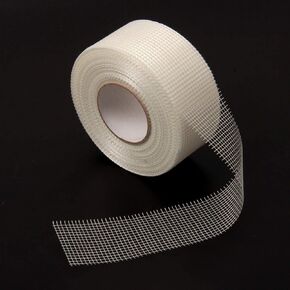 شريط إصلاح جداري من الألياف الزجاجية من بوبوك، لاصق ذاتي للحائط، 5.08 سم × 45.62 سم، DIY لإصلاح ثقوب الحائط والتلف الناتج عن الكئب، لفافة واحدة in Kuwait