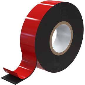 16.4FT x 1in Double Sided Tape Heavy Duty Mounting Tape,Strong Two Sided Adhesive Tape, Waterproof Foam Seal Tape,Double Stick Tape for Home Office,Outdoor and Indoor
