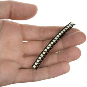 Oznium 20 pieces of PLCC-2 Surface Mount LEDs, 3528 Size SMD SMT LED - Amber