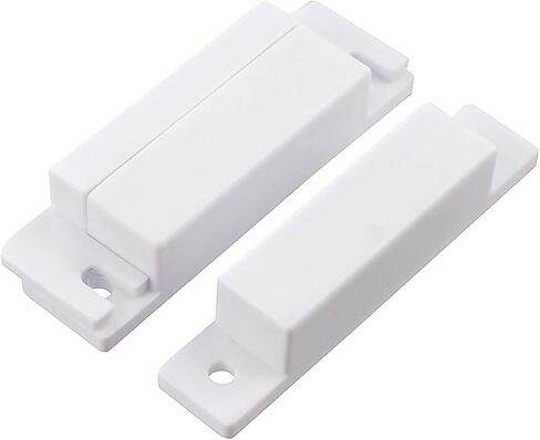 MC-31 Surface Mount Wired NC Door Contact Sensor Alarm Magnetic Reed Switch White 10pcs in Saudi Arabia