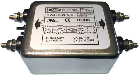 BLS AC 115/250V 20A CW4L2-20A-S مرشح الطاقة EMI لمثبط الضوضاء in Kuwait