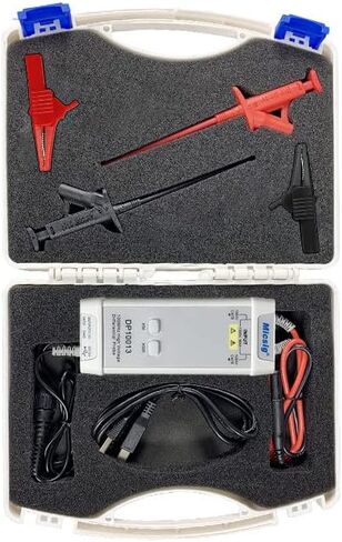 Micsig DP10013 Differential High Voltage Probe, 1300V 100MHz 3.5ns Rise Time 50X/500X Attenuation Rate, Tektronix P5200A P5205A P5210A in Saudi Arabia